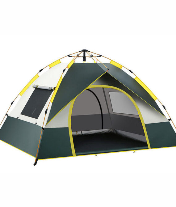Outdoor Automatic Camping Tent for 2-4 Persons Quickly Apply Sunscreen for Hiking Travel